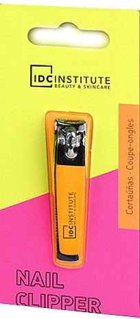 Nail Clippers, Orange - IDC Institute Neon Nail Clipper — photo N1