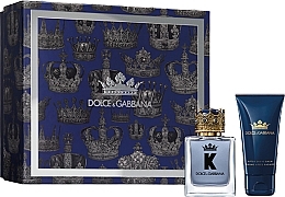 Fragrances, Perfumes, Cosmetics Dolce & Gabbana K By Dolce & Gabbana - Set (edt/50ml + ash/balm/50ml)