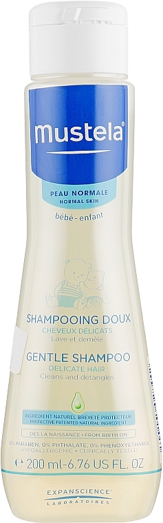 Baby Shampoo - Mustela Bebe Baby Shampoo — photo N1