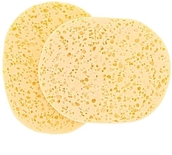 Cosmetic Sponges, cellulose, 2 pcs - Titania — photo N9