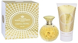 Fragrances, Perfumes, Cosmetics Marina de Bourbon Cristal Royal - Set (edp/100ml + b/lot/150ml)