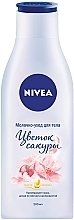 Fragrances, Perfumes, Cosmetics Body Milk "Sakura Flower" - Nivea