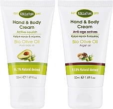 Hand Cream Set with Avocado Oil & Argan Oil - Kalliston — photo N3