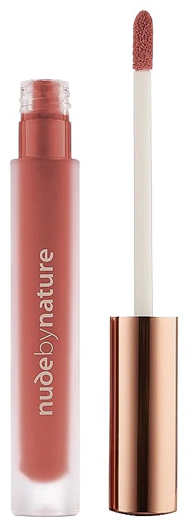 Liquid Lipstick - Nude by Nature Satin Liquid Lipstick — photo N1