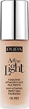 Fragrances, Perfumes, Cosmetics Natural Radiance Face Foundation - Pupa Active Light SPF10