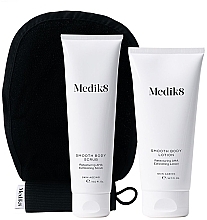 Fragrances, Perfumes, Cosmetics Set - Medik8 Smooth Body Exfoliating Kit (scr/150ml + lot/200ml + glove)