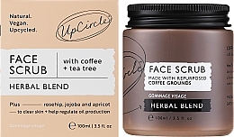 Coffee scrub for the face Herbal - UpCircle Coffee Face Scrub Herbal Blend — photo N2