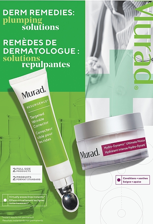 セット - Murad Derm Remedies Plumping Solutions (eye/correc/15ml + f/cr/50ml) — photo N1