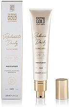 Fragrances, Perfumes, Cosmetics Face Sunscreen SPF 30 - Sosu by SJ Dripping Gold Radiant Daily