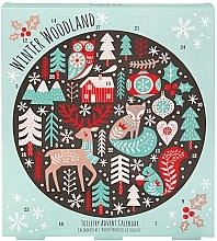 Fragrances, Perfumes, Cosmetics Advent Calendar, 24 products - Technic Cosmetics Winter Wonderland Toiletry Advent Calendar