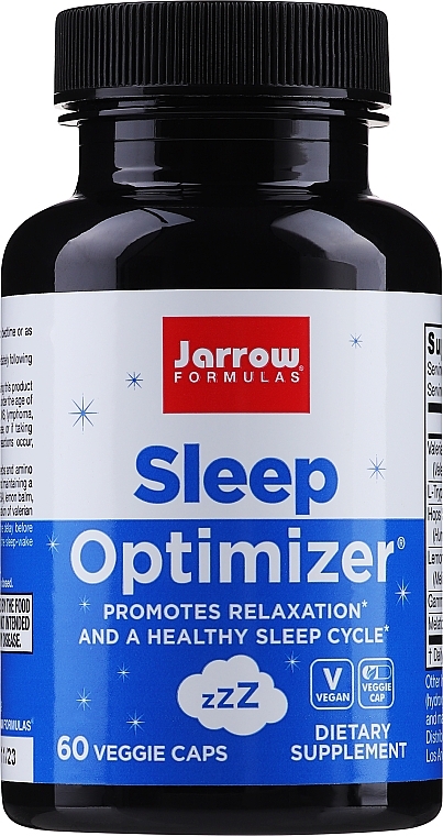 Dietary Supplement for Sleep Optimization - Jarrow Formulas Sleep Optimizer — photo N1