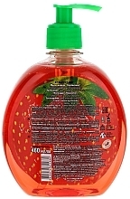 Liquid Strawberry Soap - Vkusnyye Sekrety — photo N4