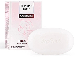 Refreshing Cream Soap - BioFresh Diamond Rose Cream Soap — photo N1