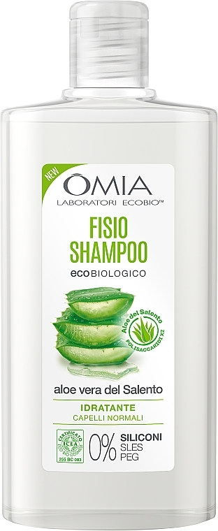 Aloe Vera Shampoo - Omia Laboratori Ecobio Shampoo Aloe Vera — photo N1