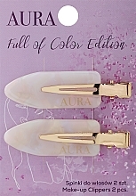 Fragrances, Perfumes, Cosmetics Pearl Hair Clips - Aura Cosmetics Keep It Gold Edition Makeup Clippers