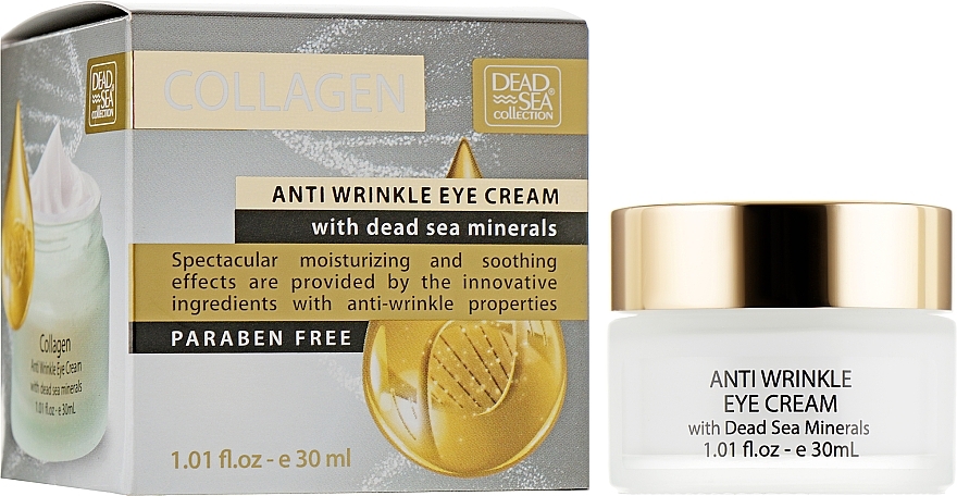 Anti-Wrinkle Eye Cream - Dead Sea Collection Collagen Anti-Wrinkle Eye Cream — photo N1