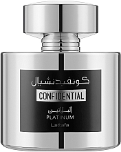 Fragrances, Perfumes, Cosmetics Lattafa Perfumes Confidential Platinum - Eau de Parfum