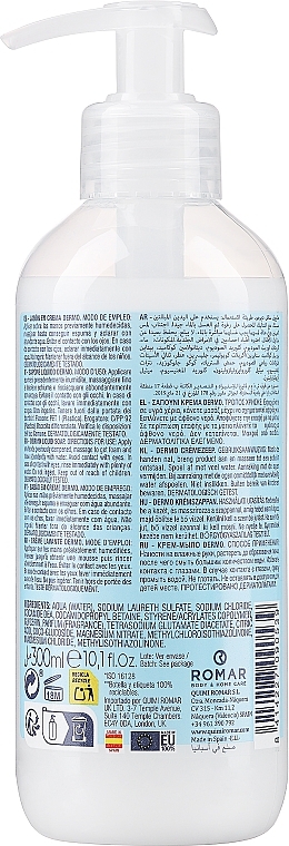 Hand Cream Soap "DERMo Protection" - Amalfi Hand Washing Soap — photo N4