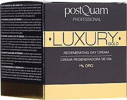 Fragrances, Perfumes, Cosmetics Regenerating Day Cream - PostQuam Luxury Gold Regenerating Day Cream