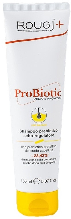 Probiotic Sebum-Regulator Shampoo - Rougj+ ProBiotic Shampoo Sebum-Regulator — photo N1