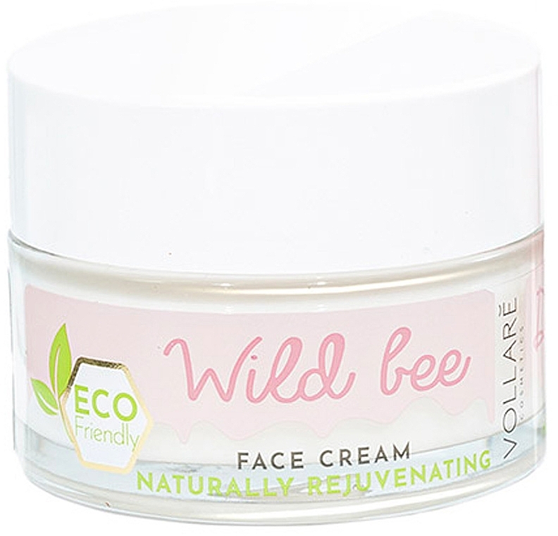 Rejuvenating Face Cream "Wild Bee" - Vollare — photo N3