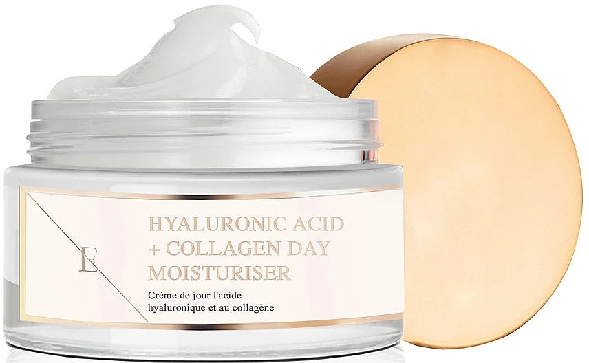 Anti-Aging Mositurizing Day Cream with Collagen - Eclat Skin London Hyaluronic Acid & Collagen Day Moisturiser — photo N2
