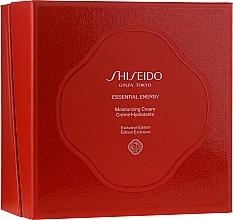 Fragrances, Perfumes, Cosmetics Set - Shiseido Essential Energy Moisturizing Cream Holiday Kit (f/cr/50ml + clarifying/foam/5ml +lotion/7ml +ser/10ml)