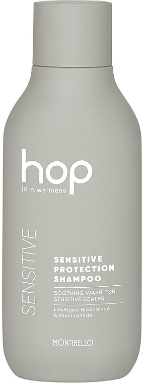 Shampoo for Sensitive Scalp - Montibello HOP Sensitive Protection Shampoo — photo N1