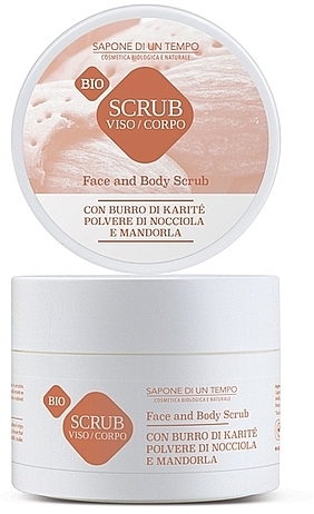 Face and Body Scrub - Sapone Di Un Tempo Skincare Face And Body Scrub — photo N1