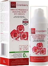 Fragrances, Perfumes, Cosmetics Neck and Decollete Cream - GoCranberry Gentle Skin & Neckline Care Cream