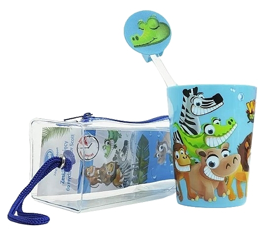 Oral Hygiene Set for Kids, blue - Dr. Scott — photo N1