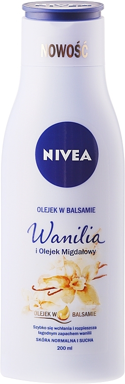 Vanilla and Almond Oil Body Balm - NIVEA Balm With Vanilla & Almond Oil — photo N1