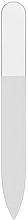 Glass Nail File, 135mm, white - Sincero Salon Glass Nail File Duplex, White — photo N1