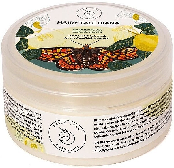 Softening Mask for Medium & High Porosity Hair - Hairy Tale Biana — photo N1