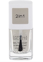 Fragrances, Perfumes, Cosmetics 2-in-1 Nail Base & Top Coat - Gabriella Salvete Nail Care Top & Base Coat