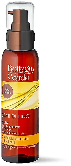 Hair Brightening Oil - Bottega Verde Intensive Brightening Oil — photo N1