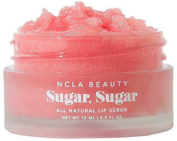 Pink Champagne Lip Scrub - NCLA Beauty Sugar, Sugar Pink Champagne Lip Scrub — photo N2