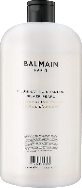 Iluminating Shampoo - Balmain Paris Hair Couture Silver  — photo N3