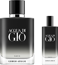 Giorgio Armani Acqua Di Gio Parfum - Set (parfum/100ml+parfum/15ml) — photo N3