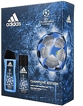 Fragrances, Perfumes, Cosmetics Set - Adidas UEFA Champions League (sh/gel/250ml + deo/spray/150ml)