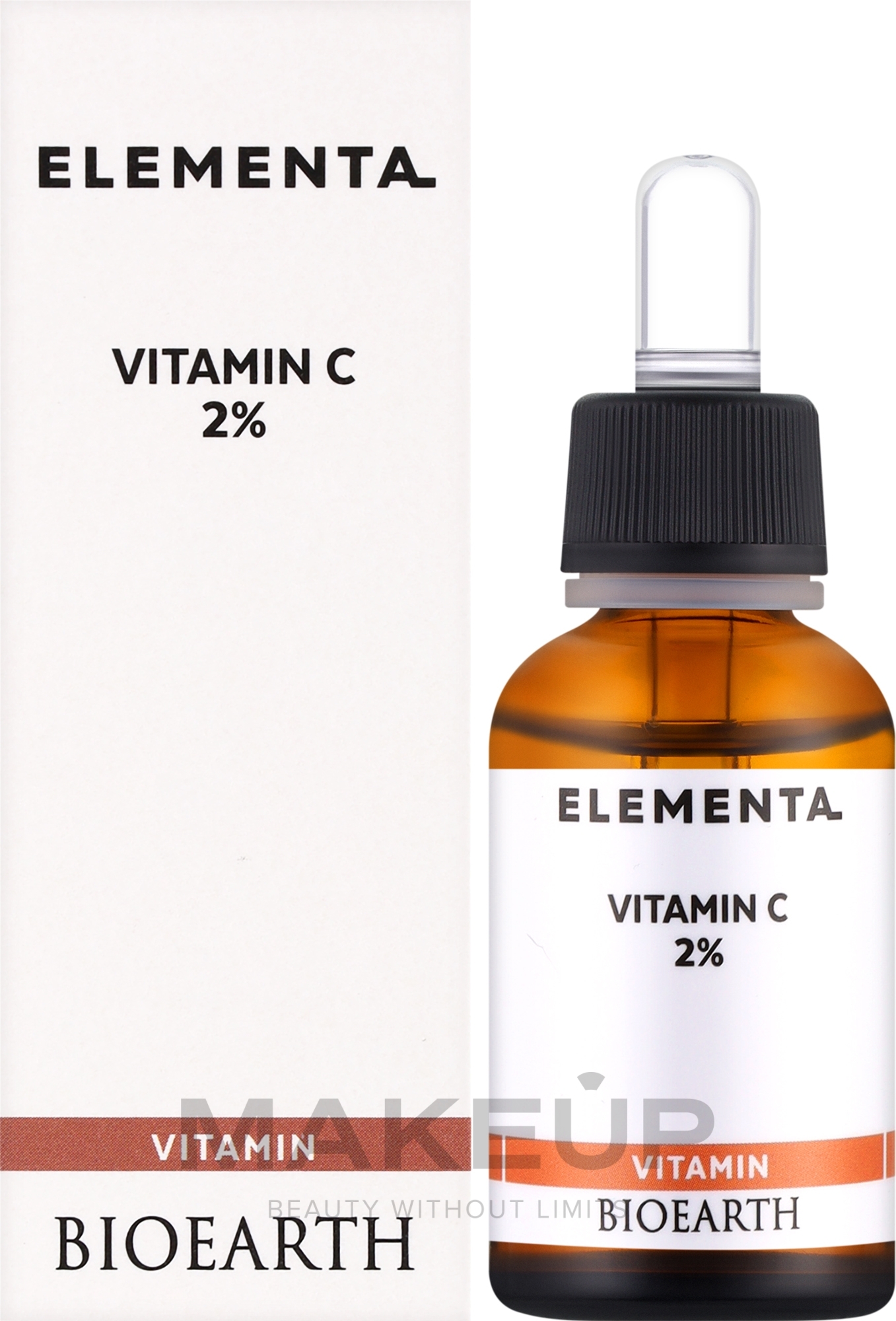 Vitamin C 2% Face Serum - Bioearth Elementa Vitamin C 2% — photo 30 ml