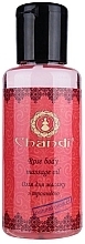 Fragrances, Perfumes, Cosmetics Massage Oil "Rose" - Chandi Body Massage Oil 