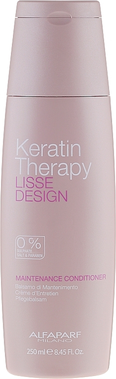 Keratin Conditioner - Alfaparf Lisse Design Keratin Therapy Maintenance Conditioner — photo N2