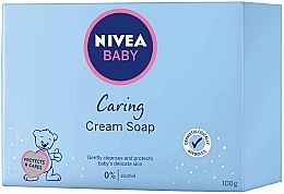 Kids Cream Soap - NIVEA Baby Caring Cream Soap — photo N1