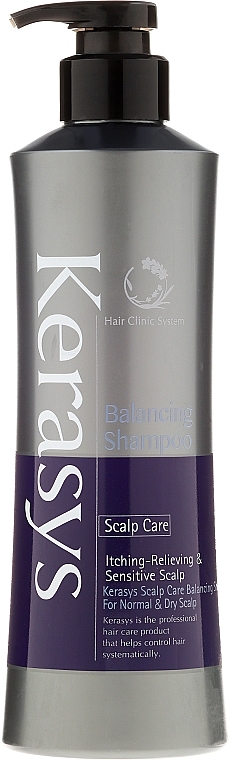 Hair Shampoo "Scalp Treatment" - KeraSys Scalp Care Balancing Shampoo — photo N3