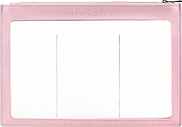 Transparent Makeup Bag, pink - Nanshy Clear PVC Makeup Pouch — photo N1