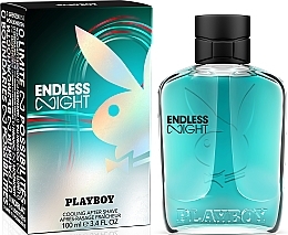 Fragrances, Perfumes, Cosmetics Playboy Endless Night - After Shave Balm