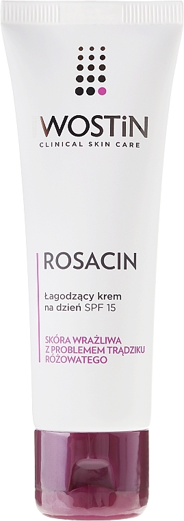 Soothing Day Cream - Iwostin Rosacin Soothing Day Cream Against Redness SPF 15 — photo N2