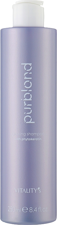 Blonde Hair Shampoo - Vitality's Purblond Glowing Shampoo — photo N2