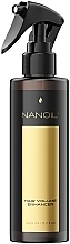 Volume Hair Spray - Nanoil Volume Enhance Spray — photo N2